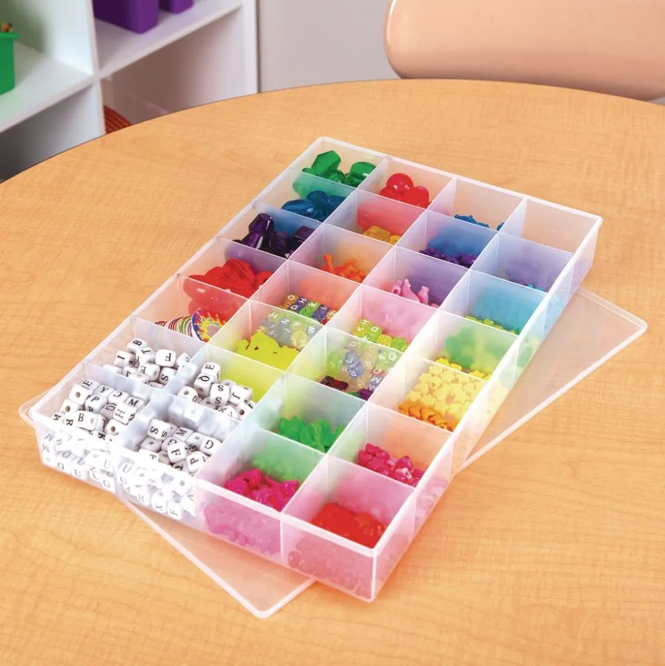 28 Compartment Plastic Storage Case