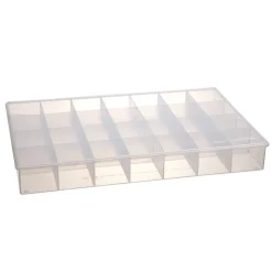 28 Compartment Plastic Storage Case
