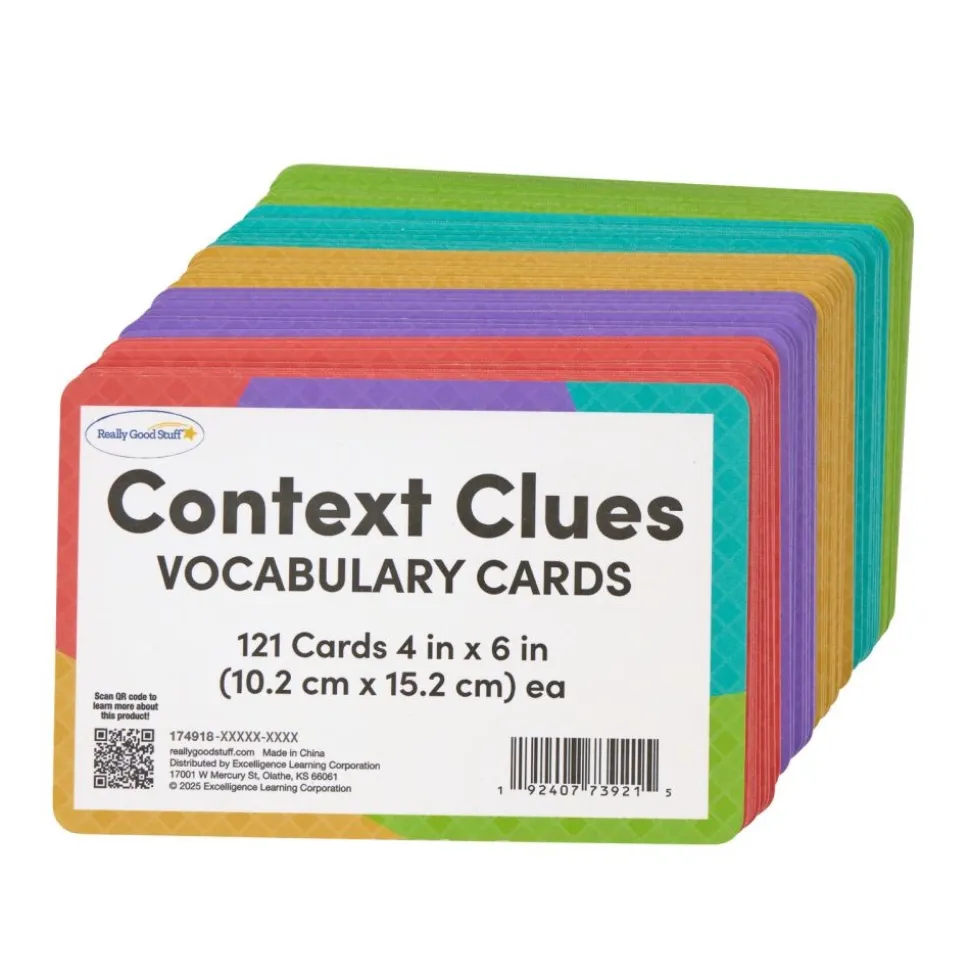 Context Clues Vocabulary Cards - Set of 120