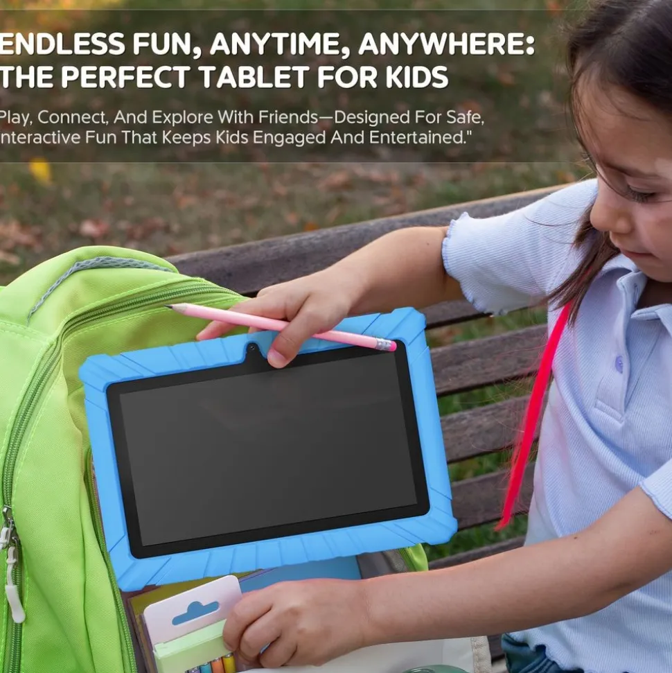 Contixo 7" Android Kids Tablet - Blue
