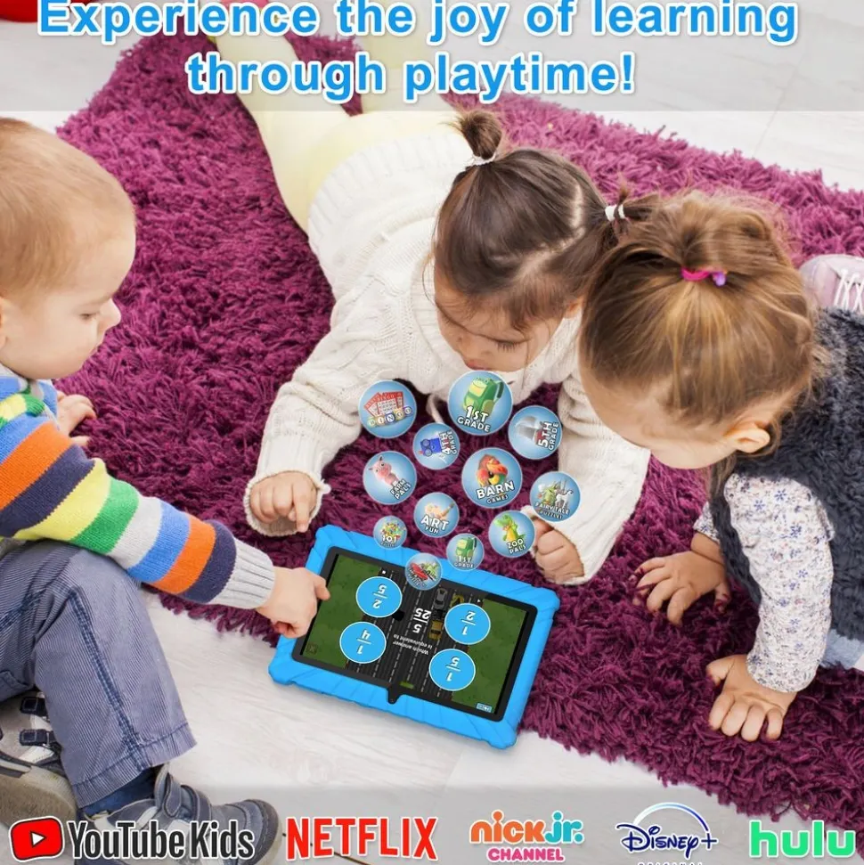 Contixo 7" Android Kids Tablet - Blue