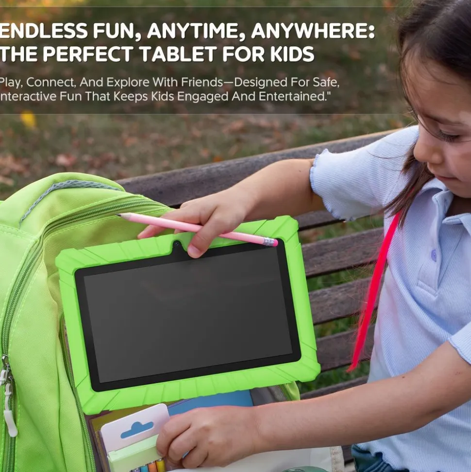 Contixo 7" Android Kids Tablet - Green