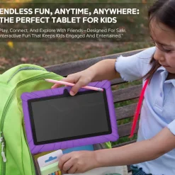 Contixo 7" Android Kids Tablet - Purple