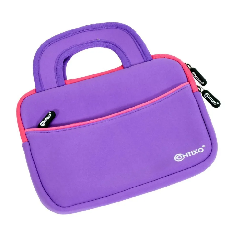Contixo Carrying Bag for 7" Tablets - Purple