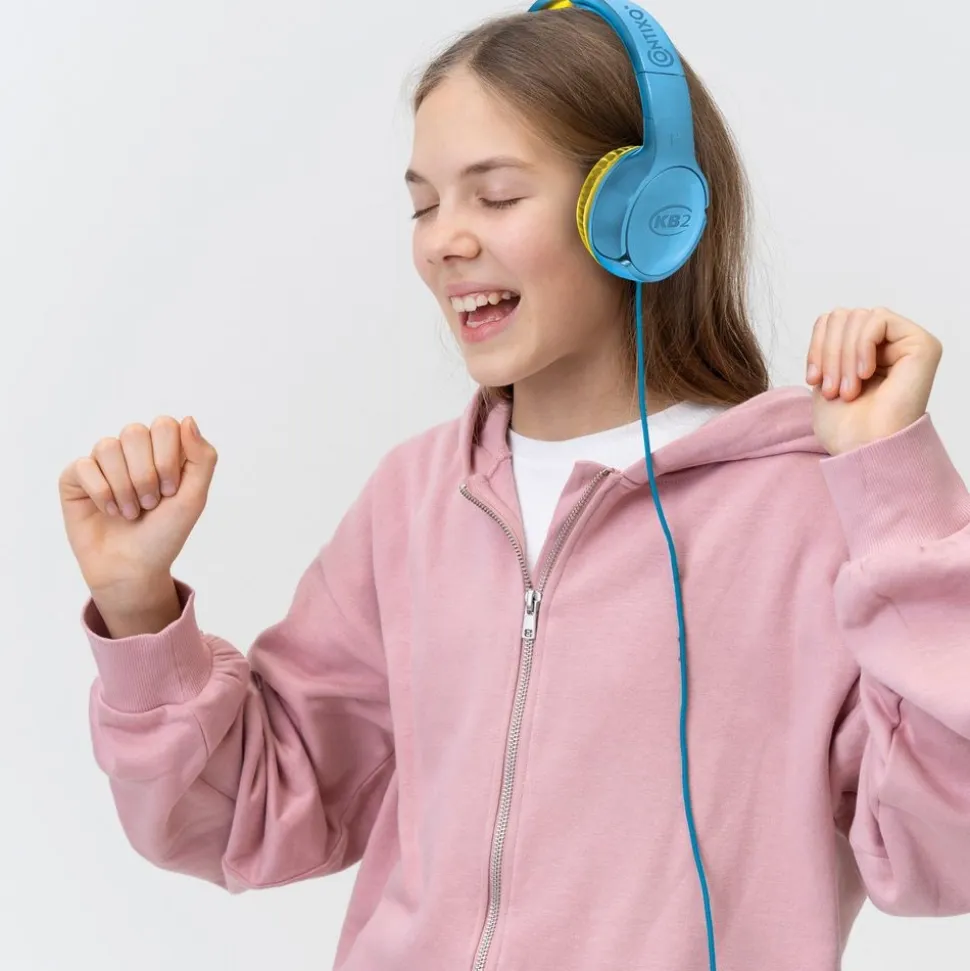 Contixo Single Wired Headphones - Blue