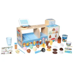 Cool Scoops Ice Creamery Wooden Counter