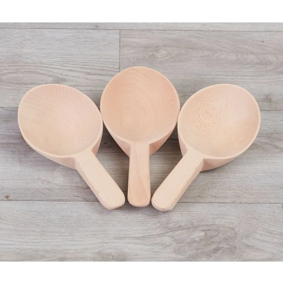Cosy Short Handle Wooden Spoons Pack of 3