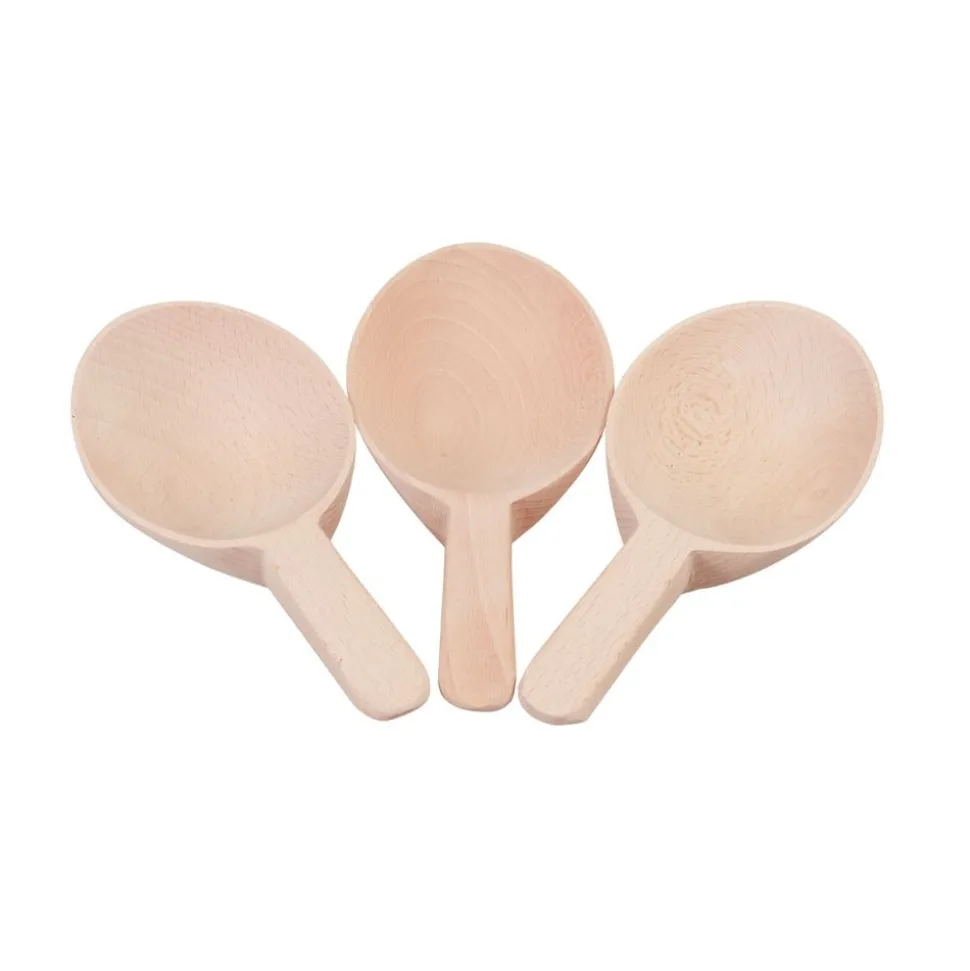 Cosy Short Handle Wooden Spoons Pack of 3