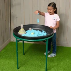 Cosy Tuff Tray with Metal Stand Black