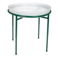 Cosy Tuff Tray with Metal Stand White