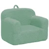 Cozee Sherpa Chair - Sage Green