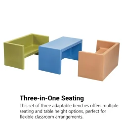Cozy Woodland Adapta-Bench® - Set of 3