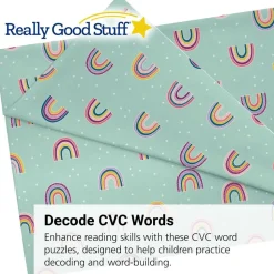 Crack The Code CVC Word Puzzles