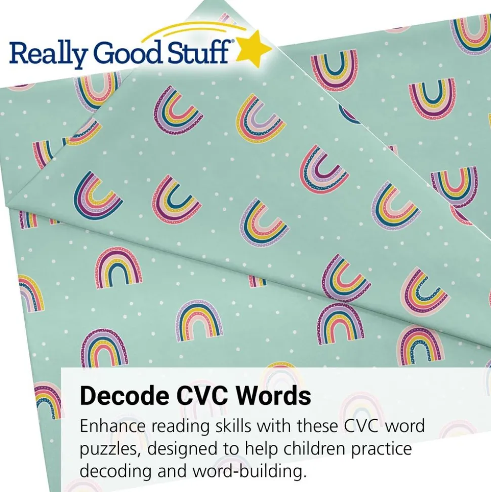 Crack The Code CVC Word Puzzles