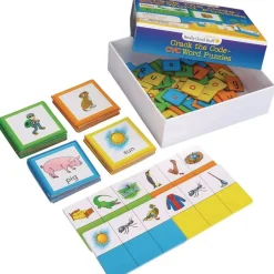 Crack The Code CVC Word Puzzles
