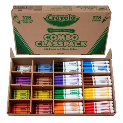Crayola® Combination Marker and Crayon Classpack® - Set of 256
