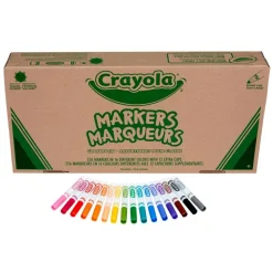 Crayola® Conical Tip Markers Classpack® - Regular, Set of 256