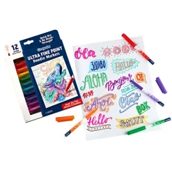Crayola® Doodle & Draw Ultra Fine Point Doodle Marker, 12 count