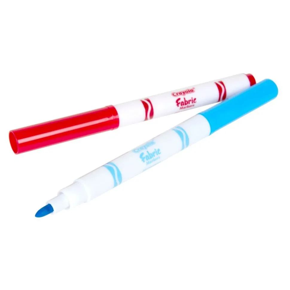 Crayola Fine Line Fabric Markers Classpack
