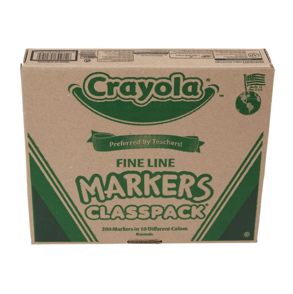Crayola® Fine Tip Marker Classpack® Value Pack - Set of 200