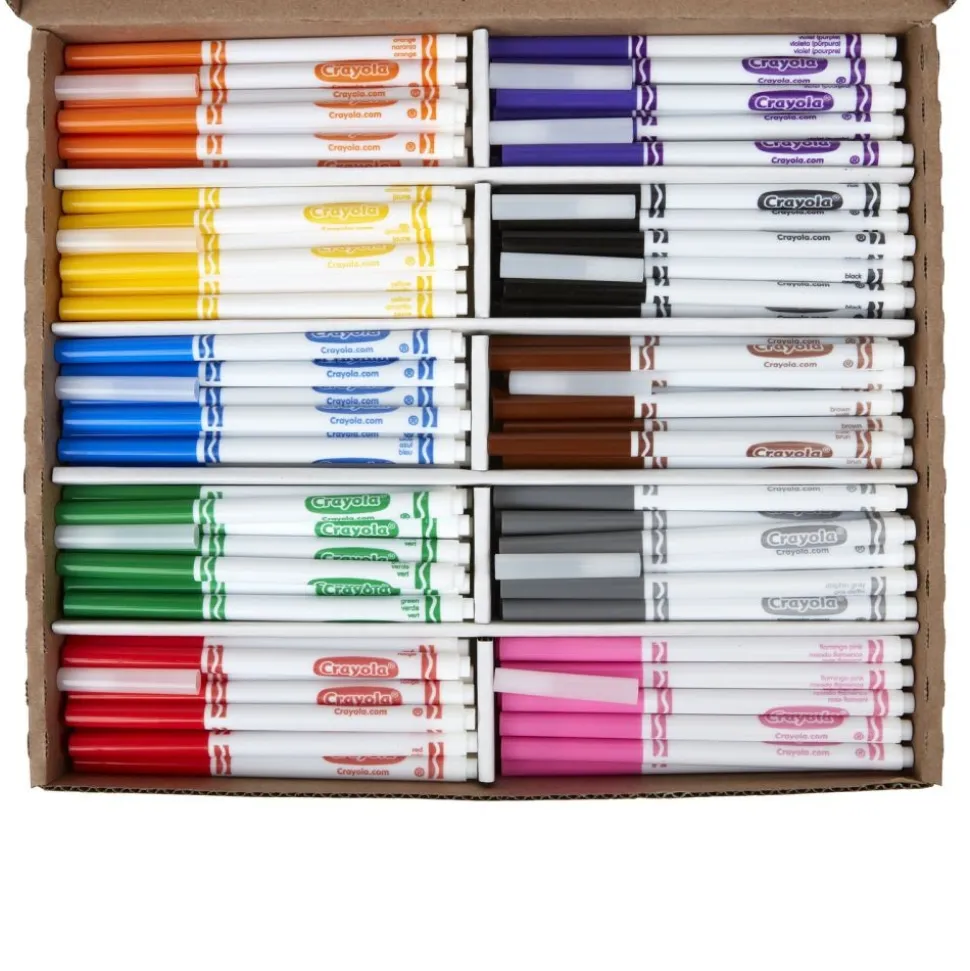 Crayola® Fine Tip Marker Classpack® Value Pack - Set of 200