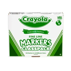 Crayola® Jumbo Crayons Classpack and Fine Line Markers Classpack