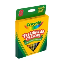 Crayola® Triangular Anti-Roll® Crayons