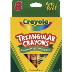 Crayola® Triangular Anti-Roll® Crayons