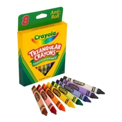Crayola® Triangular Anti-Roll® Crayons