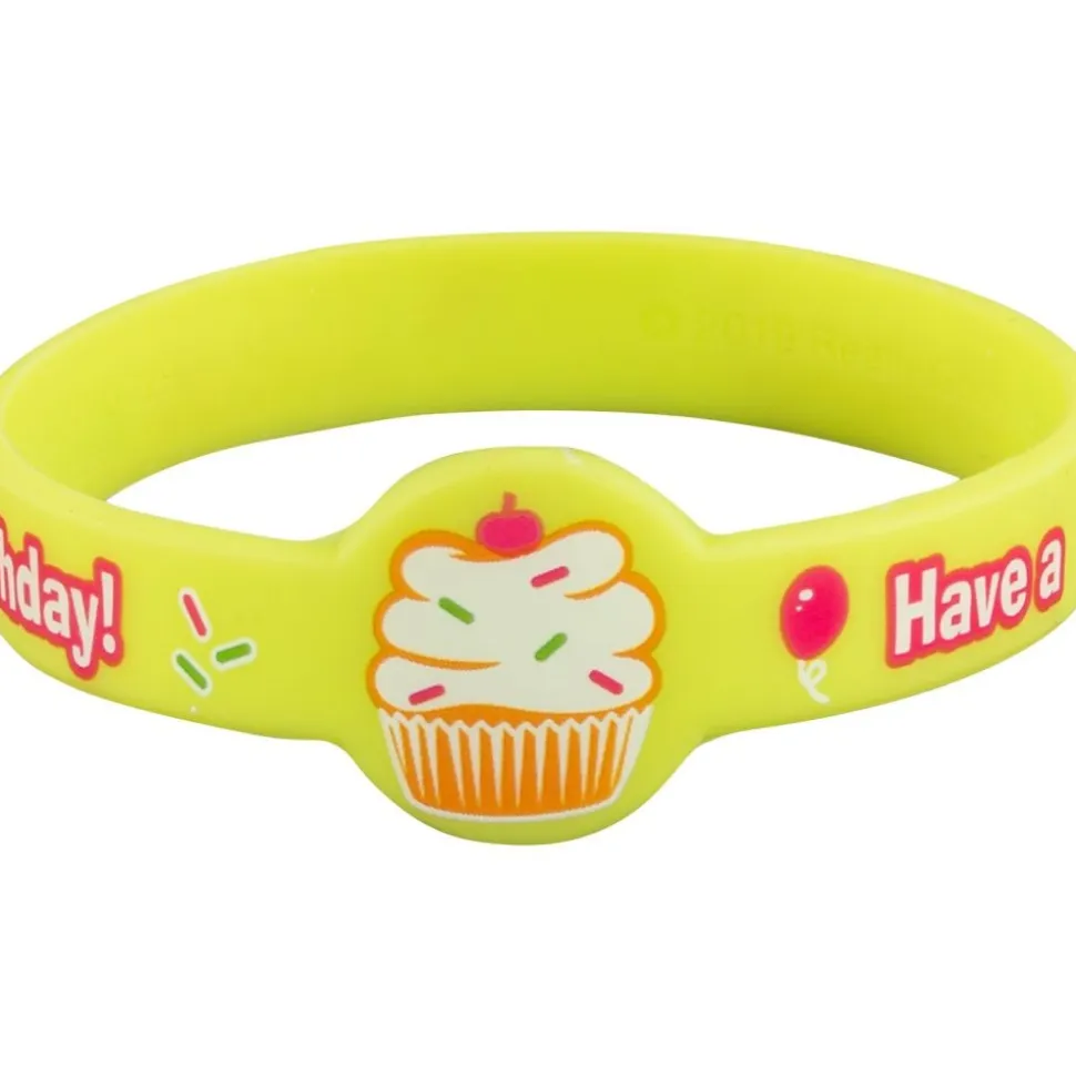 Cupcake Birthday Bracelets - 24 bracelets