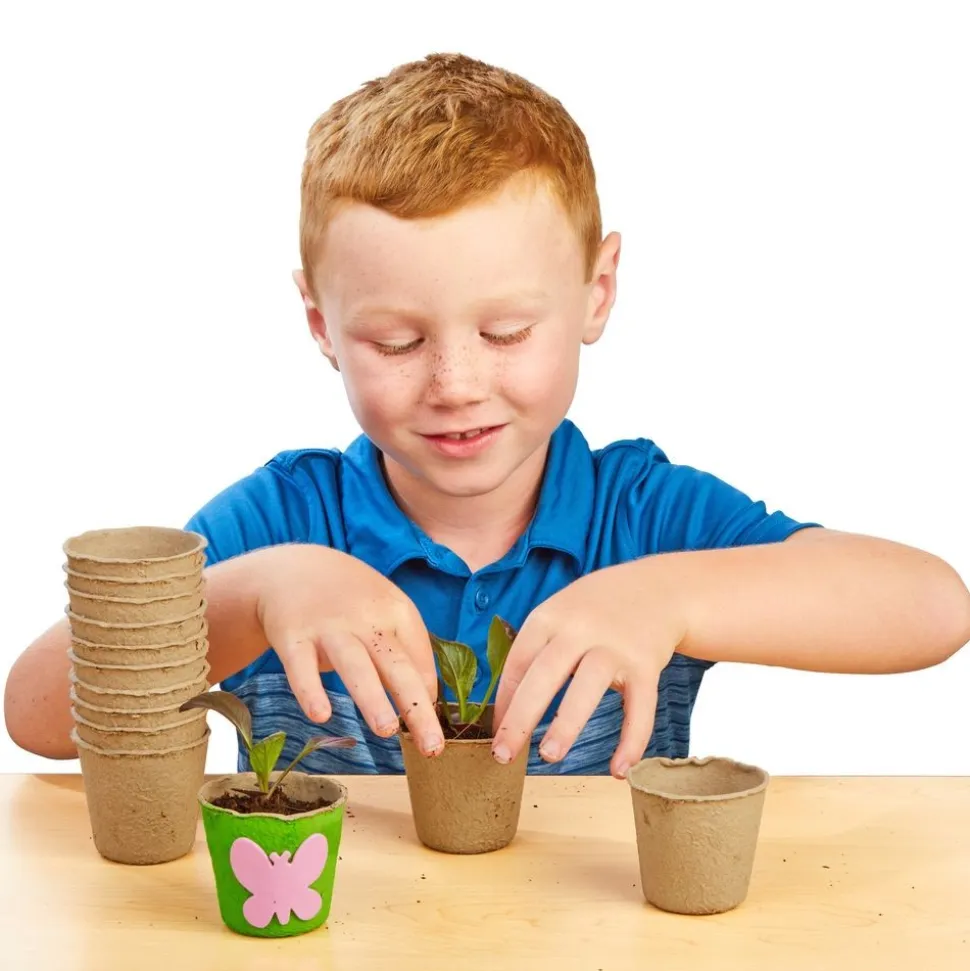 Decorate Your Own Seeds Pots, Set of 24