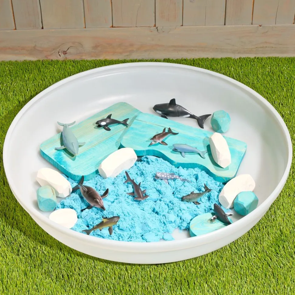 Deep Spot Tuff Tray White