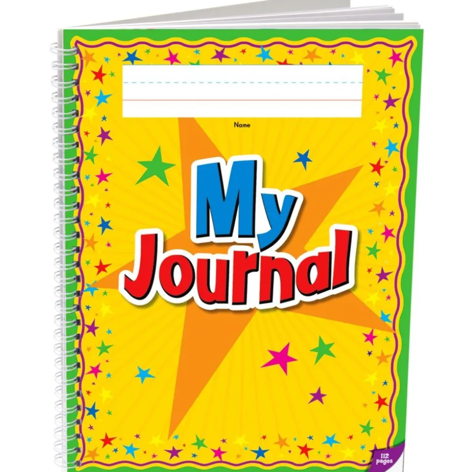 Deluxe Spiral Draw and Write Journals (Star Cover) -K-2 - Set of 6