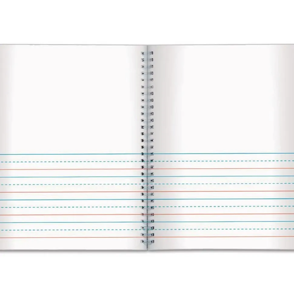 Deluxe Spiral Draw and Write Journals (Kids Cover) - 6 Pack