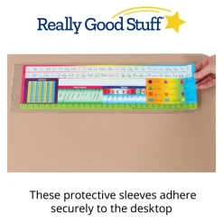 Desktop Helper™ 18” Self-Adhesive Vinyl Sleeves - Set of 12