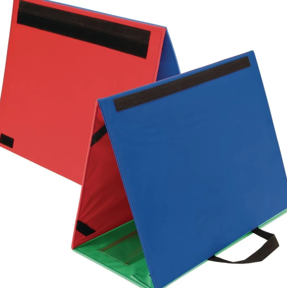 Desktop Pocket Charts And Stand - 2 pocket charts, 1 chart stand