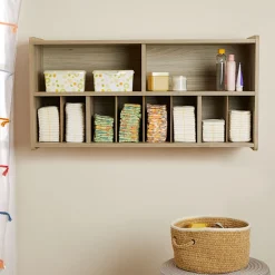 Diaper Wall Storage - Assembled, Gray