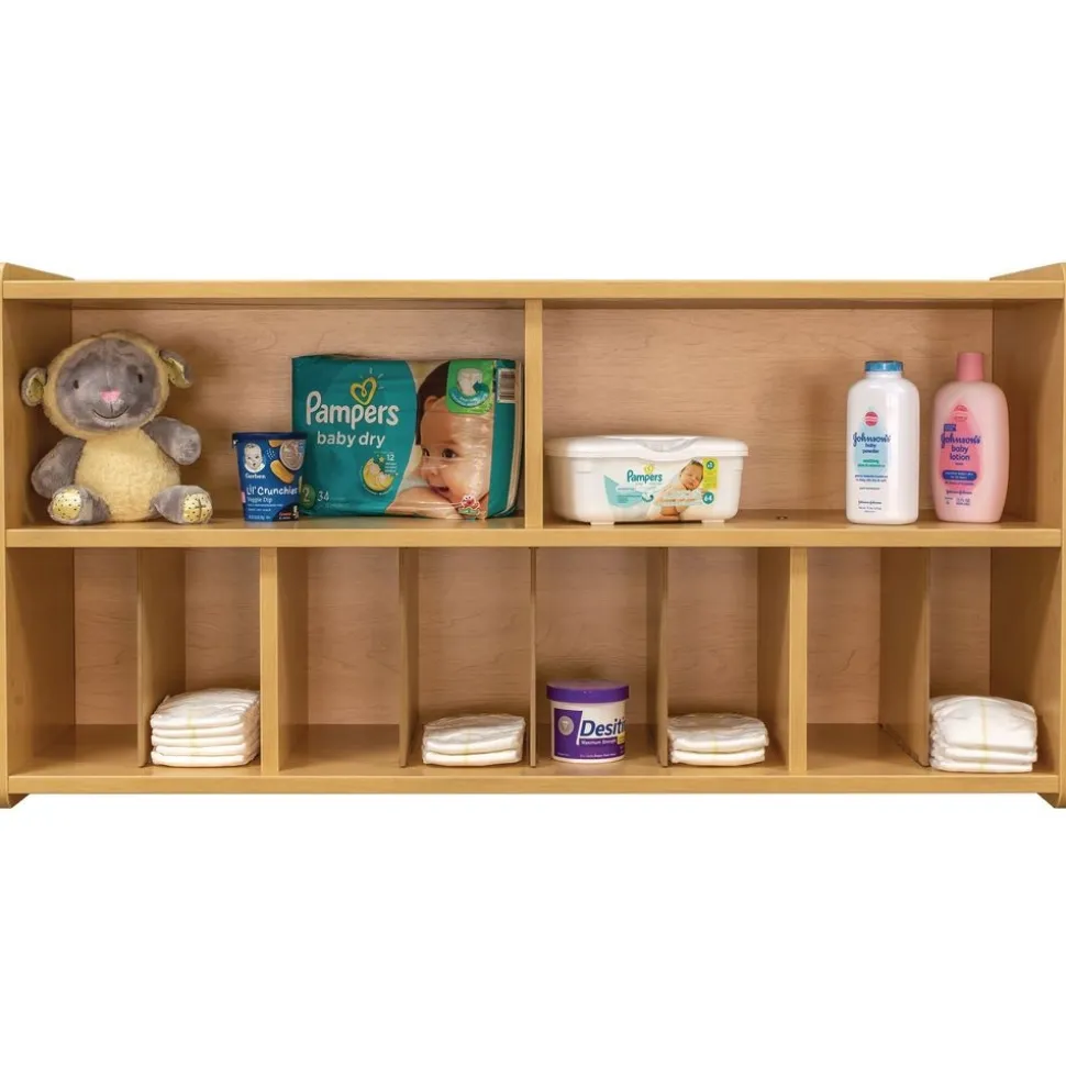 Diaper Wall Storage - Maple/Maple, Assembly Required