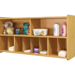 Diaper Wall Storage - Maple/Maple, Assembled
