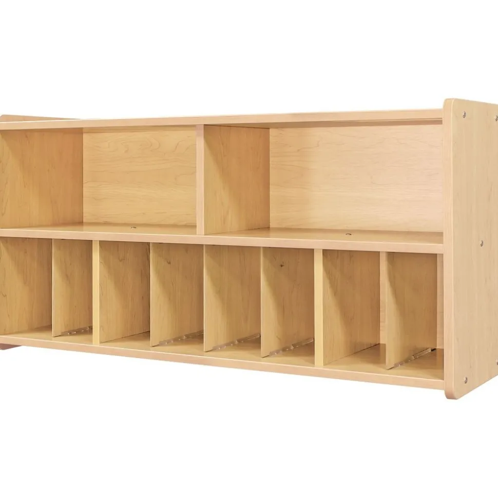 Diaper Wall Storage - Maple/Maple, Assembled