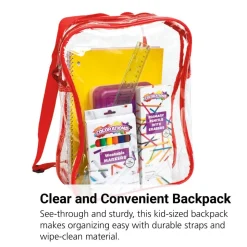 Discount School Supply® Premium Clear Student Backpack