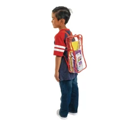 Discount School Supply® Premium Clear Student Backpack - Set of 12