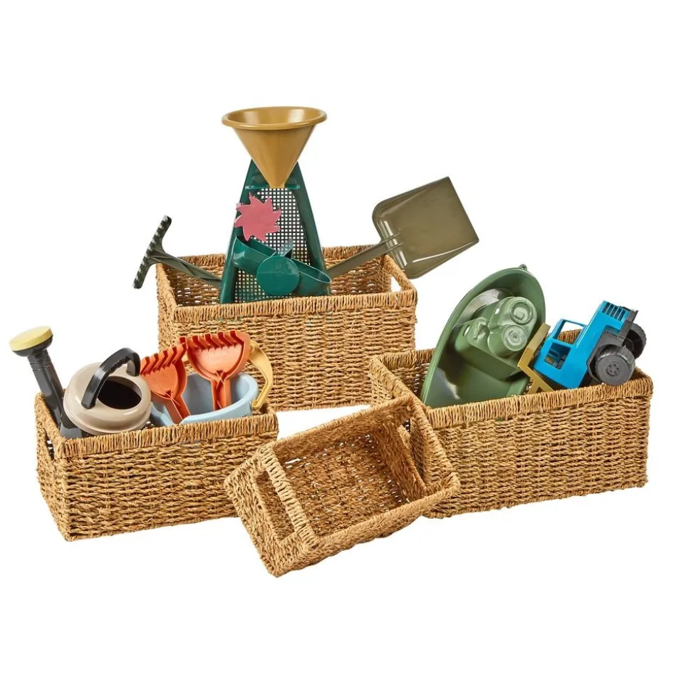 Discount School Supply® Seagrass Basket - Set of 4