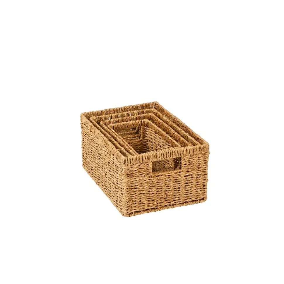 Discount School Supply® Seagrass Basket - Set of 4