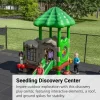 Discovery Center - Seedling w/ Roof & Ground Spikes