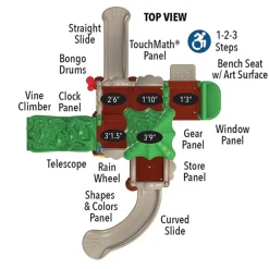 Discovery Range w/ Anchor Bolts - Natural