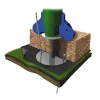 Discovery Range w/ Ground Spikes - Natural