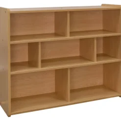 Divided 3-Shelf Storage Unit, 38