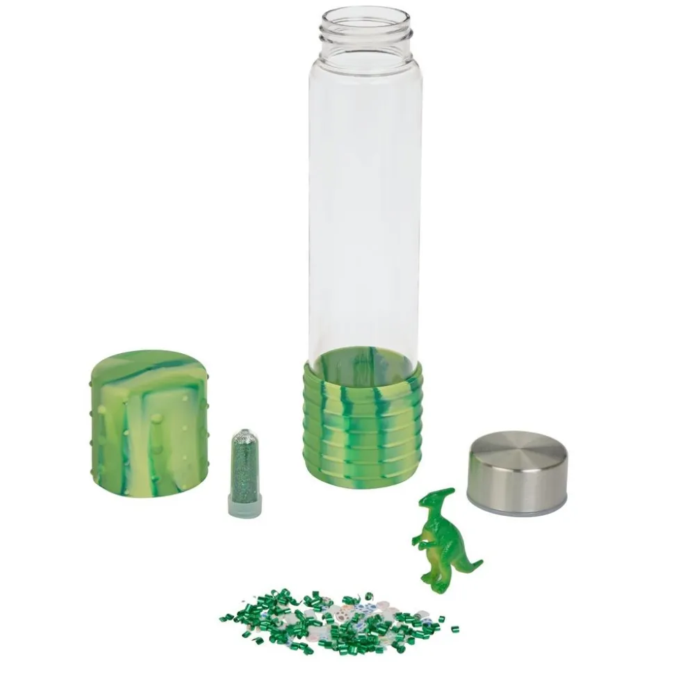DIY Calm Down Bottle - Dinosaur