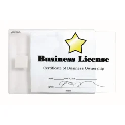 DocU-Sleeves Wall-Mount Document Display 5" x 7"